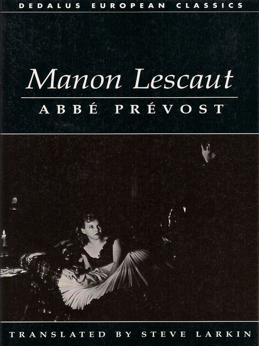 Title details for Manon Lescaut by Abbe Prevost - Available